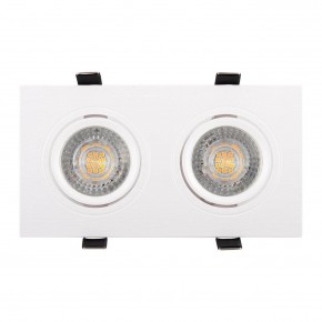 DK3022-WH Встраиваемый светильник, IP 20, 10 Вт, GU5.3, LED, белый, пластик в Лысьве - lysva.ok-mebel.com | фото 2