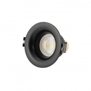 DK3024-BK Встраиваемый светильник, IP 20, 10 Вт, GU5.3, LED, черный, пластик в Лысьве - lysva.ok-mebel.com | фото