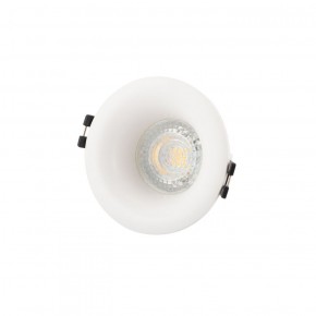 DK3024-WH Встраиваемый светильник, IP 20, 10 Вт, GU5.3, LED, белый, пластик в Лысьве - lysva.ok-mebel.com | фото