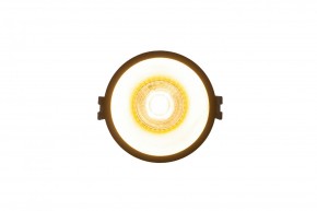 DK3026-BG Встраиваемый светильник, IP 20, 10 Вт, GU5.3, LED, черный/золотой, пластик в Лысьве - lysva.ok-mebel.com | фото 2