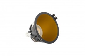 DK3026-BG Встраиваемый светильник, IP 20, 10 Вт, GU5.3, LED, черный/золотой, пластик в Лысьве - lysva.ok-mebel.com | фото 4