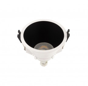 DK3026-WB Встраиваемый светильник, IP 20, 10 Вт, GU5.3, LED, белый/черный, пластик в Лысьве - lysva.ok-mebel.com | фото 2
