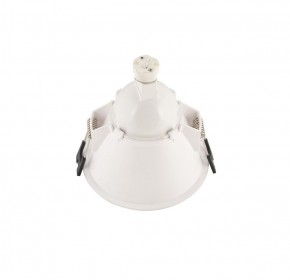 DK3026-WG Встраиваемый светильник, IP 20, 10 Вт, GU5.3, LED, белый/золотой, пластик в Лысьве - lysva.ok-mebel.com | фото 3
