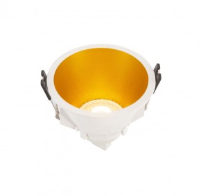 DK3026-WG Встраиваемый светильник, IP 20, 10 Вт, GU5.3, LED, белый/золотой, пластик в Лысьве - lysva.ok-mebel.com | фото 4