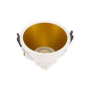 DK3026-WG Встраиваемый светильник, IP 20, 10 Вт, GU5.3, LED, белый/золотой, пластик в Лысьве - lysva.ok-mebel.com | фото 2