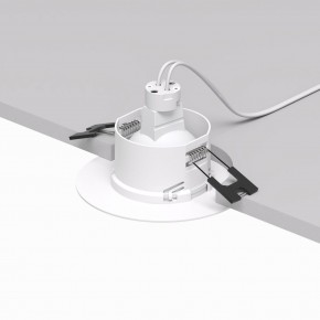 DK3028-WH Встраиваемый светильник, IP 20, 10 Вт, GU5.3, LED, белый, пластик в Лысьве - lysva.ok-mebel.com | фото 3