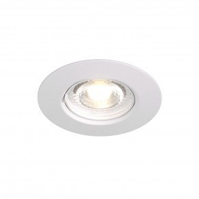 DK3028-WH Встраиваемый светильник, IP 20, 10 Вт, GU5.3, LED, белый, пластик в Лысьве - lysva.ok-mebel.com | фото 5