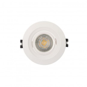 DK3029-WH Встраиваемый светильник, IP 20, 10 Вт, GU5.3, LED, белый, пластик в Лысьве - lysva.ok-mebel.com | фото 1
