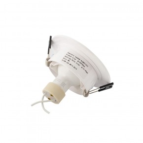DK3029-WH Встраиваемый светильник, IP 20, 10 Вт, GU5.3, LED, белый, пластик в Лысьве - lysva.ok-mebel.com | фото 3