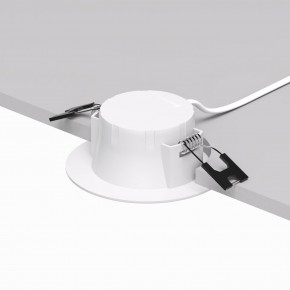 DK3046-WH Встраиваемый светильник, IP 20, 5Вт, LED, белый, пластик в Лысьве - lysva.ok-mebel.com | фото 4