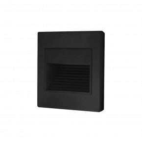 DK3050-BK Светильник встраиваемый в стену, IP 20, LED 3000, 1 Вт, черный пластик в Лысьве - lysva.ok-mebel.com | фото