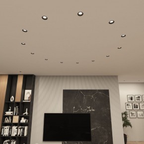 DK3055-BK Встраиваемый светильник, IP 20, 10 Вт, GU5.3, LED, черный, пластик в Лысьве - lysva.ok-mebel.com | фото 3