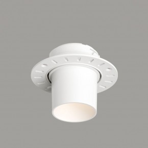 DK3057-WH Встраиваемый светильник под шпатлевку, IP20, до 15 Вт, LED, GU5,3, белый, пластик в Лысьве - lysva.ok-mebel.com | фото