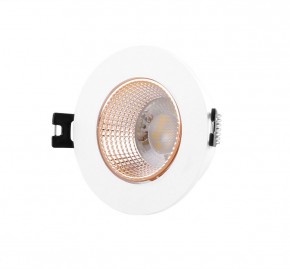 DK3061-WBR Встраиваемый светильник, IP 20, 10 Вт, GU5.3, LED, белый/бронзовый, пластик в Лысьве - lysva.ok-mebel.com | фото