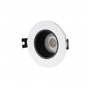 DK3061-WH+BK Встраиваемый светильник, IP 20, 10 Вт, GU5.3, LED, белый/черный, пластик в Лысьве - lysva.ok-mebel.com | фото 1