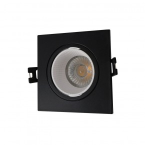 DK3071-BK+WH Встраиваемый светильник, IP 20, 10 Вт, GU5.3, LED, черный/белый, пластик в Лысьве - lysva.ok-mebel.com | фото 1