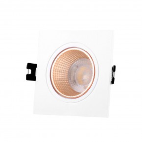 DK3071-WBR Встраиваемый светильник, IP 20, 10 Вт, GU5.3, LED, белый/бронзовый, пластик в Лысьве - lysva.ok-mebel.com | фото