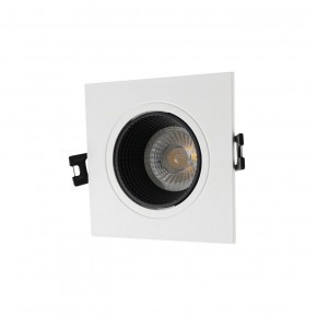 DK3071-WH+BK Встраиваемый светильник, IP 20, 10 Вт, GU5.3, LED, белый/черный, пластик в Лысьве - lysva.ok-mebel.com | фото