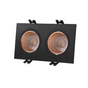 DK3072-BBR Встраиваемый светильник, IP 20, 10 Вт, GU5.3, LED, черный/бронзовый, пластик в Лысьве - lysva.ok-mebel.com | фото