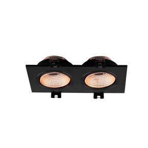 DK3072-BBR Встраиваемый светильник, IP 20, 10 Вт, GU5.3, LED, черный/бронзовый, пластик в Лысьве - lysva.ok-mebel.com | фото 2