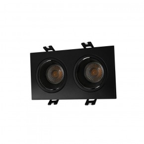 DK3072-BK Встраиваемый светильник, IP 20, 10 Вт, GU5.3, LED, черный/черный, пластик в Лысьве - lysva.ok-mebel.com | фото