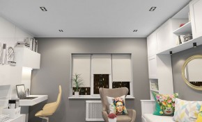 DK3072-BK+WH Встраиваемый светильник, IP 20, 10 Вт, GU5.3, LED, черный/белый, пластик в Лысьве - lysva.ok-mebel.com | фото 2