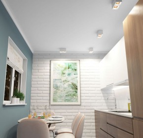DK3085-WH+BR Светильник накладной IP 20, 10 Вт, GU5.3, LED, белый/бронзовый, пластик в Лысьве - lysva.ok-mebel.com | фото 2