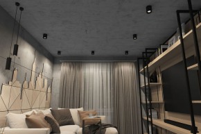 DK3090-BK+CH Светильник накладной IP 20, 10 Вт, GU5.3, LED, черный/хром, пластик в Лысьве - lysva.ok-mebel.com | фото 2
