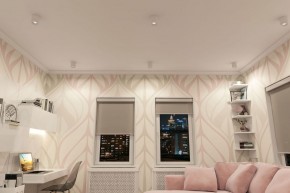 DK3090-WH+CH Светильник накладной IP 20, 10 Вт, GU5.3, LED, белый/хром, пластик в Лысьве - lysva.ok-mebel.com | фото 2