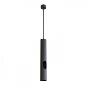 DK4045-BK Подвесной светильник, с декоративным вырезом, IP 20, до 15 Вт, LED, GU10, черный, алюминий в Лысьве - lysva.ok-mebel.com | фото