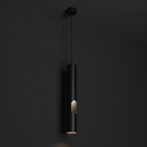 DK4045-BK Подвесной светильник, с декоративным вырезом, IP 20, до 15 Вт, LED, GU10, черный, алюминий в Лысьве - lysva.ok-mebel.com | фото 2