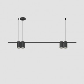 DK4061-BK Подвесной светильник ORBIT, IP20, 4xGU10 LED до 15 Вт, черный матовый, алюминий в Лысьве - lysva.ok-mebel.com | фото