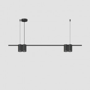 DK4061-BK Подвесной светильник ORBIT, IP20, 4xGU10 LED до 15 Вт, черный матовый, алюминий в Лысьве - lysva.ok-mebel.com | фото 2