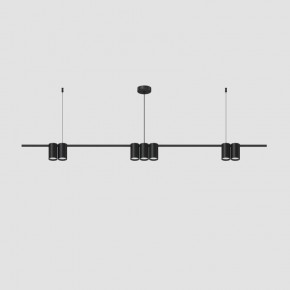 DK4063-BK Подвесной светильник ORBIT, IP20, 7xGU10 LED до 15 Вт, черный матовый, алюминий в Лысьве - lysva.ok-mebel.com | фото 2