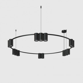 DK4067-BK Подвесной светильник ORBIT, IP20, 15xGU10 LED до 15 Вт, черный матовый, алюминий в Лысьве - lysva.ok-mebel.com | фото 2