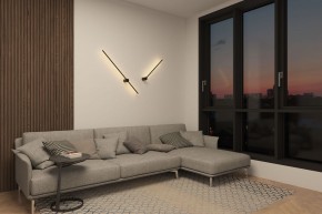 DK5012-BK Бра 800 мм, 3000К, IP20, 7 Вт, черный, алюминий в Лысьве - lysva.ok-mebel.com | фото 7