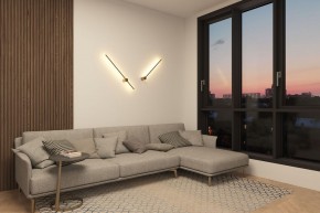 DK5012-SG Бра 800 мм, 3000К, IP20,7 Вт, матовое золото в Лысьве - lysva.ok-mebel.com | фото 7