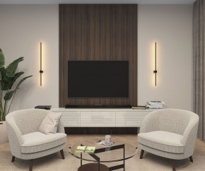 DK5014-BK Бра 1000 мм, 3000К, IP20, 12 Вт, черный, алюминий в Лысьве - lysva.ok-mebel.com | фото 5