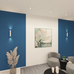 DK5022-WH Настенный светильник, IP20, до 15 Вт, LED, 2xGU10, белый, алюминий в Лысьве - lysva.ok-mebel.com | фото 5