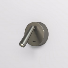DK5072-DN Бра SHINE WALL со светодиодом, D104*H68, IP20, 3000К, 3W, RA?90, темный никель, алюминий в Лысьве - lysva.ok-mebel.com | фото