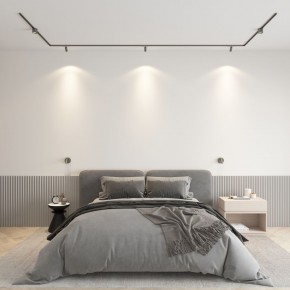 DK5072-DN Бра SHINE WALL со светодиодом, D104*H68, IP20, 3000К, 3W, RA?90, темный никель, алюминий в Лысьве - lysva.ok-mebel.com | фото 4