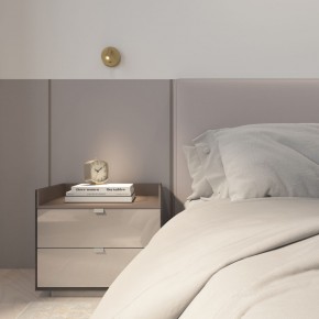 DK5072-SB Бра SHINE WALL со светодиодом, D104*H68, IP20, 3000К, 3W, RA?90, сатинированная латунь, алюминий в Лысьве - lysva.ok-mebel.com | фото 9