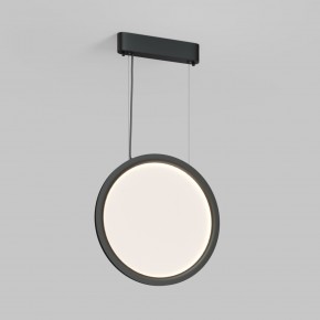 DK6604-BK Подвесной вертикальный светильник Veil со светодиодом H1500 d450 220V 36W 3000-6000K IP20 черный алюминий в Лысьве - lysva.ok-mebel.com | фото