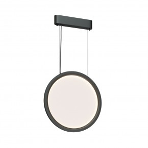 DK6604-BK Подвесной вертикальный светильник Veil со светодиодом H1500 d450 220V 36W 3000-6000K IP20 черный алюминий в Лысьве - lysva.ok-mebel.com | фото 3