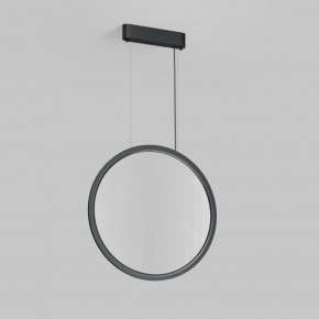 DK6606-BK Подвесной вертикальный светильник Veil со светодиодом H1700 d600 220V 48W 3000-6000K IP20 черный алюминий в Лысьве - lysva.ok-mebel.com | фото 4