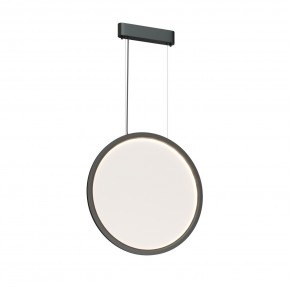 DK6606-BK Подвесной вертикальный светильник Veil со светодиодом H1700 d600 220V 48W 3000-6000K IP20 черный алюминий в Лысьве - lysva.ok-mebel.com | фото 5