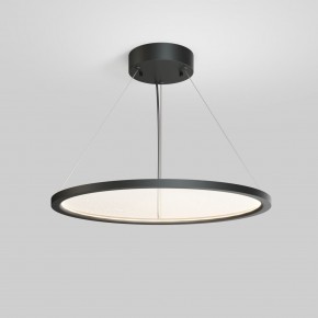 DK6616-BK Подвесной горизонтальный светильник Veil со светодиодом H900 d600 220V 48W 3000-6000K IP20 черный алюминий в Лысьве - lysva.ok-mebel.com | фото