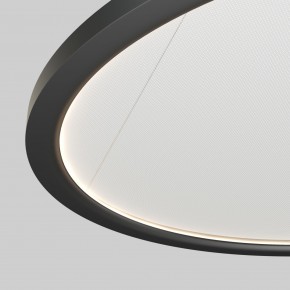 DK6616-BK Подвесной горизонтальный светильник Veil со светодиодом H900 d600 220V 48W 3000-6000K IP20 черный алюминий в Лысьве - lysva.ok-mebel.com | фото 3