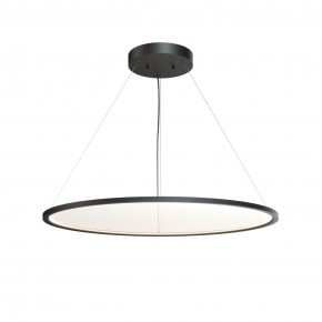 DK6620-BK Подвесной горизонтальный светильник Veil со светодиодом H900 d1000 220V 82W 3000-6000K IP20 черный алюминий в Лысьве - lysva.ok-mebel.com | фото 4