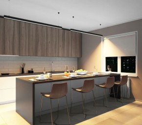 DK9153-BK Линейный светильник 42W 1500mm 3000K, черный в Лысьве - lysva.ok-mebel.com | фото 7